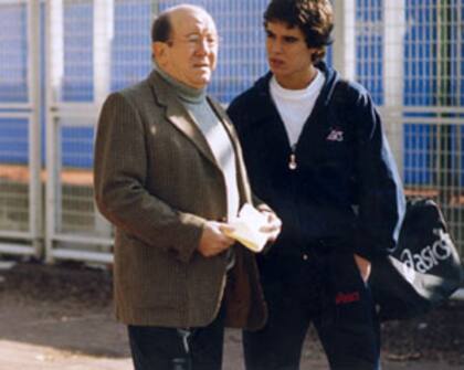 Ulises Dumont y Nicolás Cabré en la película Yepeto, un guion de "Tito" Cosaa