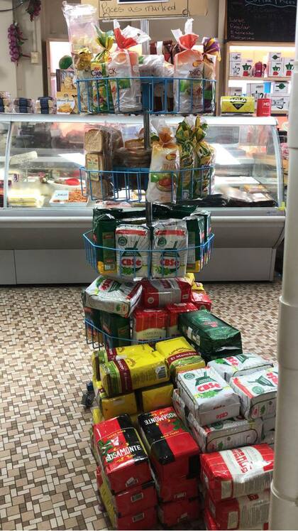 Yerba en un supermercado de Manly, uno de los lugares favoritos de los argentinos que van a trabajar a Australia