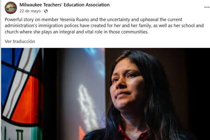 Yessenia y su familia recibieron apoyo de la comunidad de Milwaukee antes de su partida