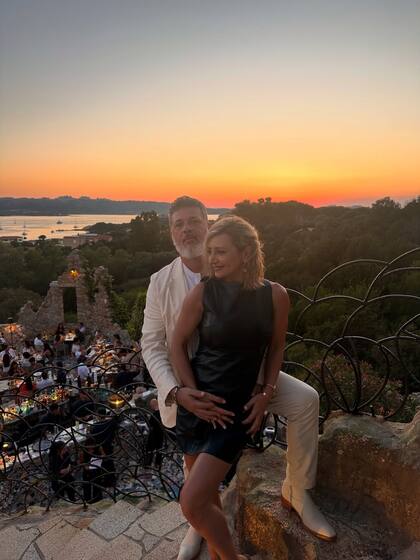 "Yo estaba bien, sin expectativas de formar una pareja. Pero fue muy lindo empezar a conocernos, y conocerlo a él, y volver a creer en esta posibilidad de construir una historia juntos", asegura Ghidone