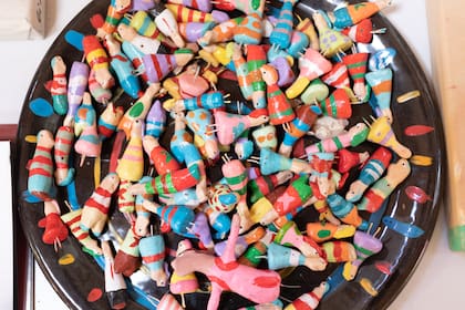 “Yo le recomiendo mucho a la gente que pinte, pero no para llegar a una galería, sino para recuperar un medio de expresión", dice Felipe Giménez.