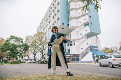 "Yo no elijo vivir en Londres, estoy fascinada con Buenos Aires. Cuando todos se quieren ir yo me quiero quedar”, dice