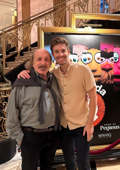 “Yo no puedo sentir tanto orgullo por mi papá", dijo Joaquín Catarineu