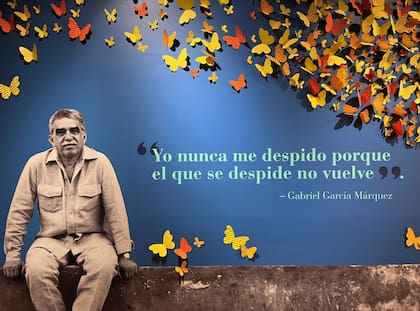 "Yo nunca me despido porque el que se despide no vuelve": palabras de Gabo