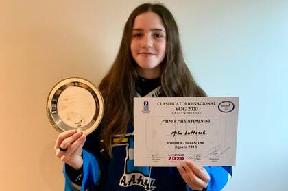 Mila Lutteral ya tiene su pase a los Juegos Olímpicos de la Juventud en Lausanne 2020