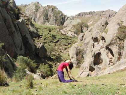 Yoga y trekking en las sierras de Córdoba