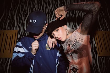 Young Miko con Bizarrap en la Music Sessions que registraron juntos