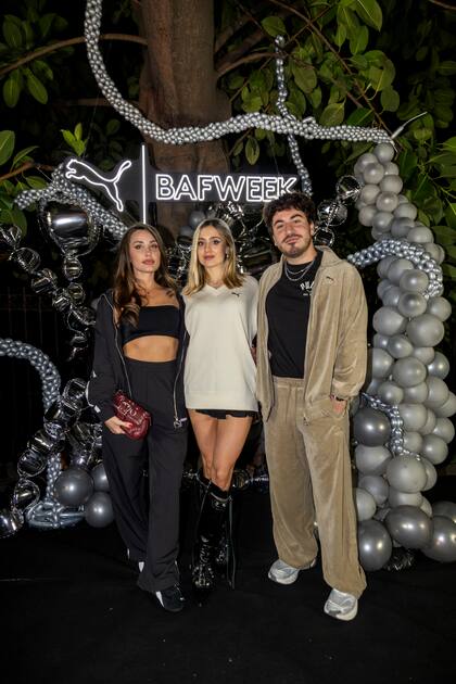 Yoyi Francella, Morena Beltrán e Ima Rodríguez.