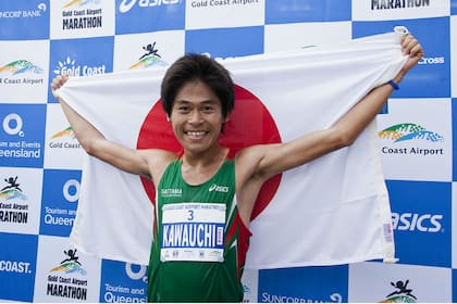 Yuki Kawauchi, tras una de sus tantas maratones
