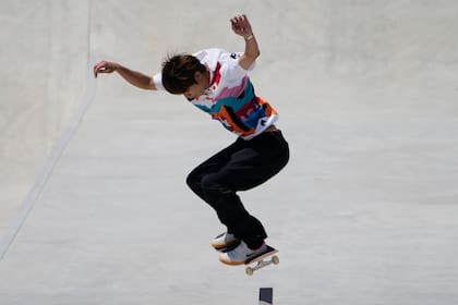 Yuto Horigome, sobre el skate