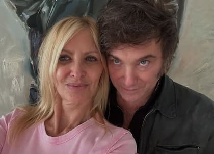 Yuyito González solía subir en su cuenta de Instagram fotos con su novio, el presidente Javier Milei