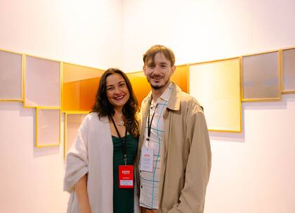 Yuyo Guardiol y Fepi Farina, artistas y galeristas de Galería Crudo.