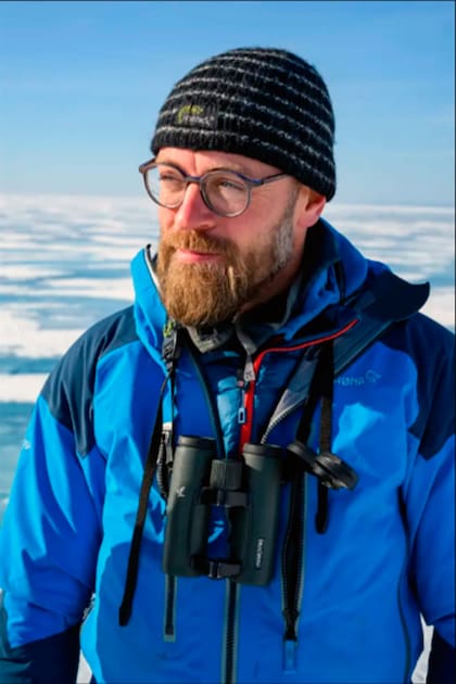 Yves Adams realizó su gira de fotografía silvestre con la firma estadounidense Quark Expeditions, una empresa de viajes de expedición al Polo Sur