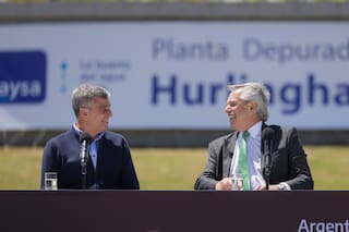 La interna de Hurlingham no afloja y La Cámpora se bajó de un acto con el Presidente