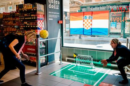 En Zagreb, la final del Mundial hace palpitar a los croatas