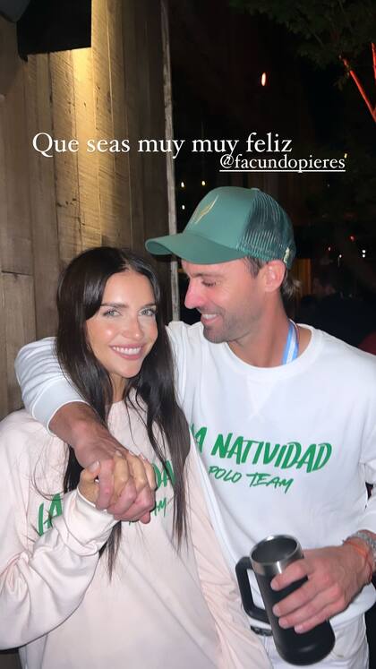 Zaira Nara y el cálido saludo a su novio Facundo Pieres por su cumpleaños