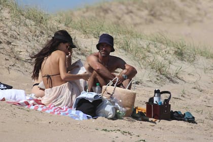 Zaira Nara y Facundo Pieres fueron vistos en la playa durante el verano