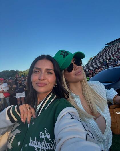 Zaira y Wanda Nara presentes en el festejo de La Natividad