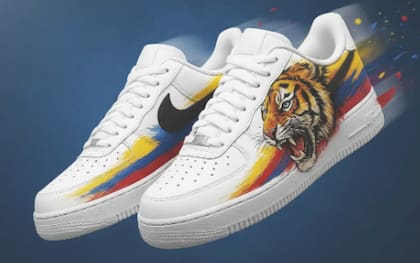 Zapatillas "Tiger Force One". Fuente: Tienda oficial de Defensores por la Patria