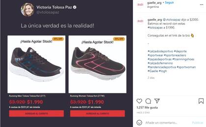 Zapatillas Tolosa Paz