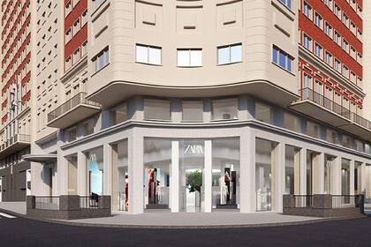 Zara anunció la apertura de una megatienda de casi 8000 metros cuadrados de superficie en el emblemático Edificio España de Madrid.