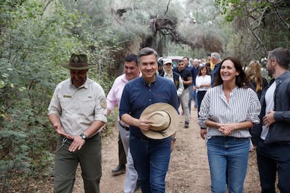 Zdero participó de un acto en el parque nacional El Impenetrable