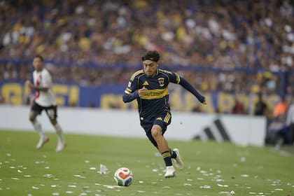 Zeballos llegó a Boca con 11 años y hoy acumula 130 partidos y 16 goles con la camiseta xeneize