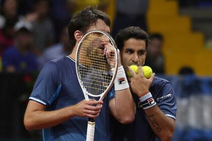 Zeballos y Machi González lucharon frente a la mejor pareja del mundo, pero no les alcanzó.