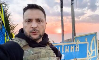 Zelensky dijo que el puente debía ser "neutralizado"