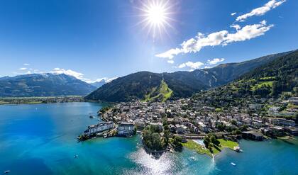 Zell am See, en Austria, es el portal de ingreso al Parque Nacional Hohe Tauern uno de los paisajes de alta montaña más espectaculares del planeta.