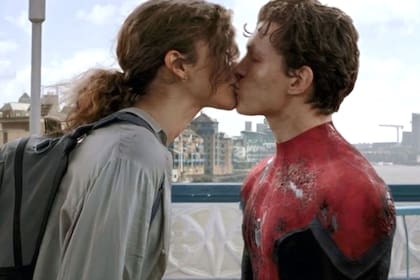 Zendaya, junto a su novio Tom Holland, en Spider-Man