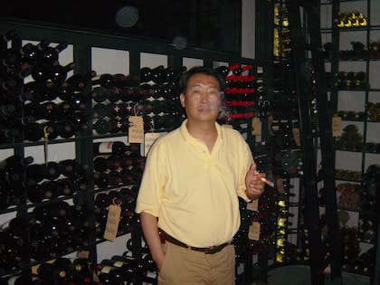 Zhang se enamoró de los vinos tintos argentinos