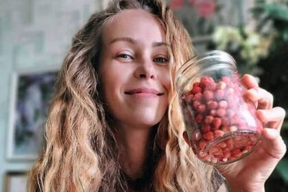 Zhanna Samsonova vivía con una dieta a base de frutas tropicales, vegetales crudos, semillas y batidos frutales