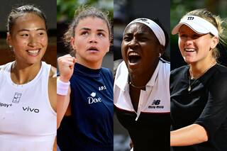 Así quedó conformado el cuadro femenino de semifinales del Masters 1000 de Roma 2025