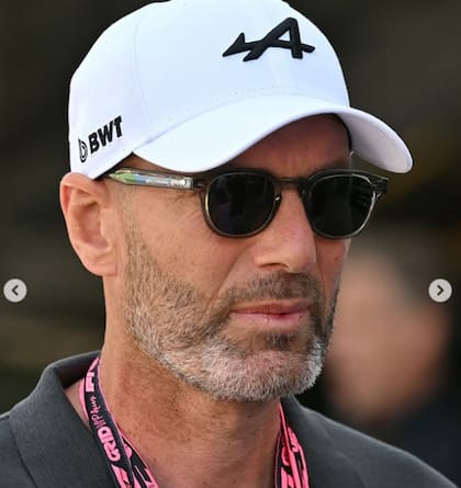 Zinedine Zidane disfrutó de la competencia en su tierra (Foto: @F1)