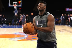 Zion Williamson: la montaña de músculos a la que le enseñan a caminar en la NBA