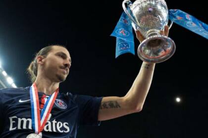 Zlatan conquistó su último título en PSG