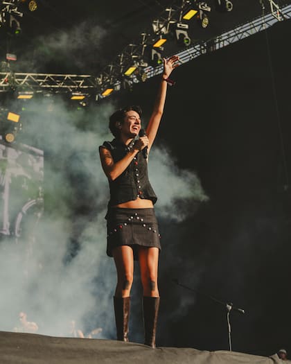 Zoe Gotusso brilló con su propuesta en el escenario Paraguay