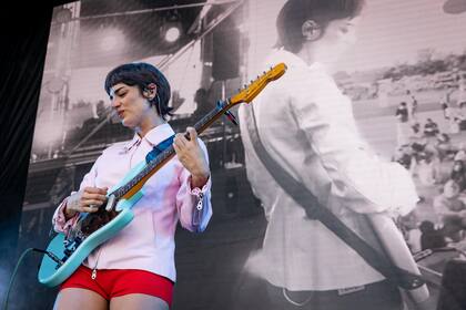 Zoe Gotusso brilló el sábado en el escenario Flux.