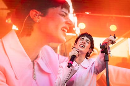 Zoe Gotusso en el Bienestar Fest.