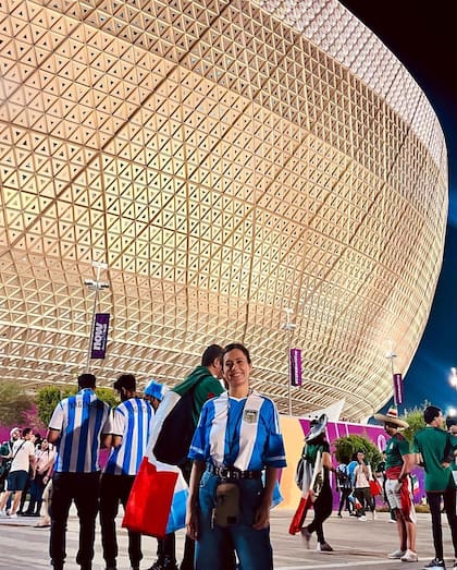 Zoe llegó a Qatar a finales de junio para trabajar en un hotel durante la Copa del Mundo