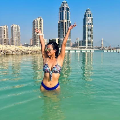 Zoe partió a Doha hace varios meses y planea quedarse (Foto: Instagram/@zoeliana)