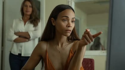 Zoe Saldaña en el film Emilia Pérez