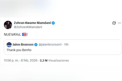 Zohran Mamdani reaccionó al show de Bad Bunny en el Super Bowl