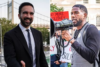 Zohran Mamdani y Jumaane Williams, alcalde de Nueva York y defensor público de la ciudad, respectivamente