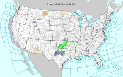 Zonas fronterizas entre Minnesota y Canadá podrían ver nieve húmeda en la mañana del viernes, un fenómeno inusual para la temporada