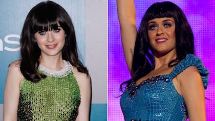 Zooey Deschanel y Katy Perry tuvieron incluso durante mucho tiempo el mismo corte de pelo