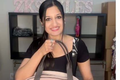 Zoreen Kabani vende ropa y accesorios por internet y da consejos de estilo