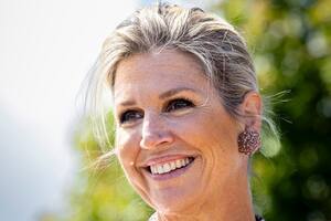 Zorreguieta se robó todas las miradas con el look que eligió para una actividad que compartió con el rey Guillermo Alejandro (Foto: Instagram @patrickvkatwijk)