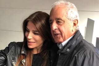 Zulemita Menem y Rodolfo D’Onofrio fueron juntos a ver a Rafael Nadal
